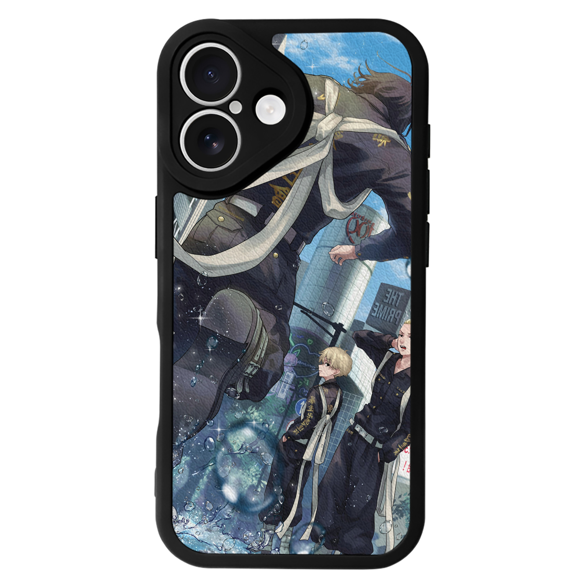 （画像用） 東京リベンジャーズ Tokyo Revengers 【iPhone 16シリーズ対応】シリコンスマホケース（レザー調） 材質：シリコン